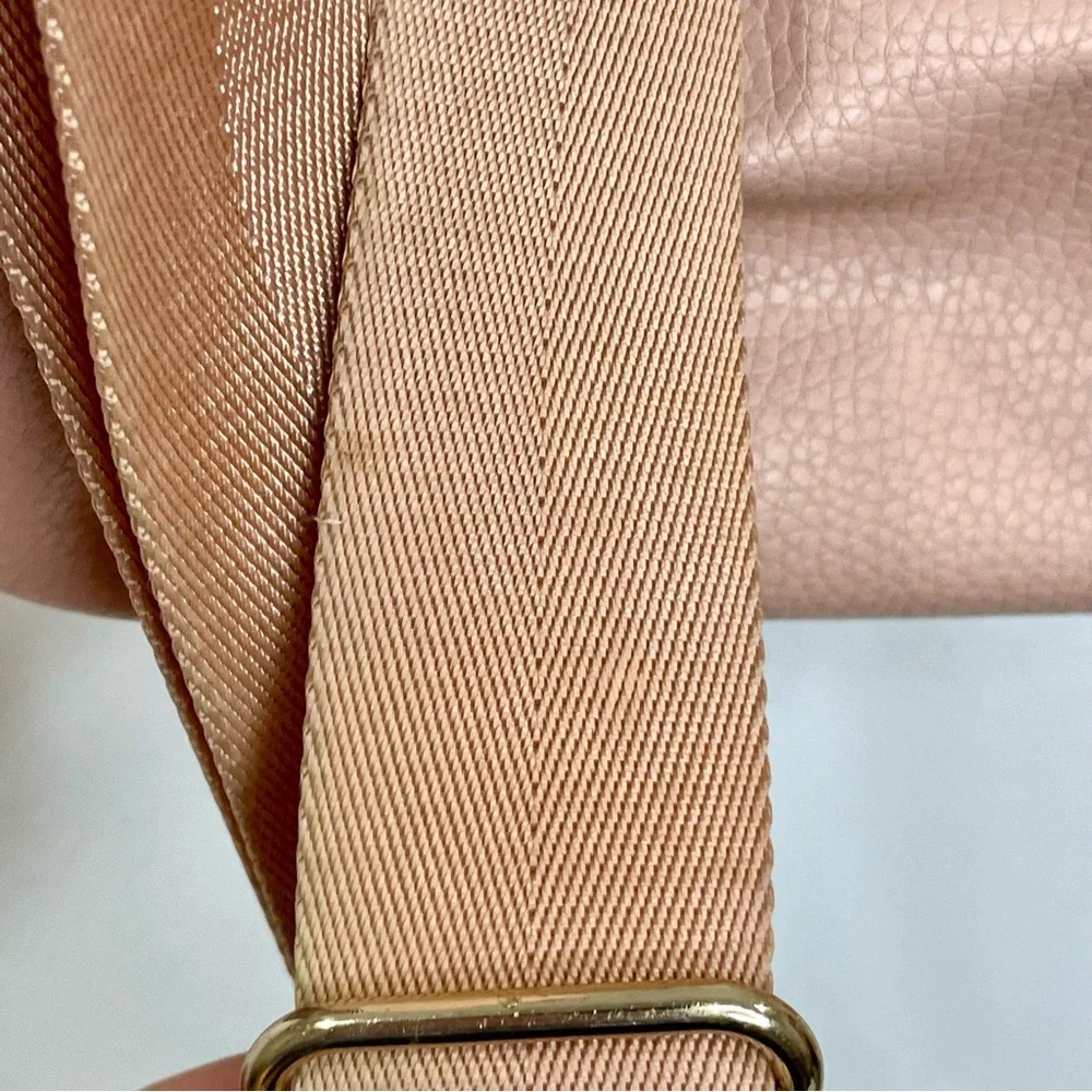 Fawn Design Diaper Bag Messenger Strap Backpack Warm Blush Pink Baby Bag Travel